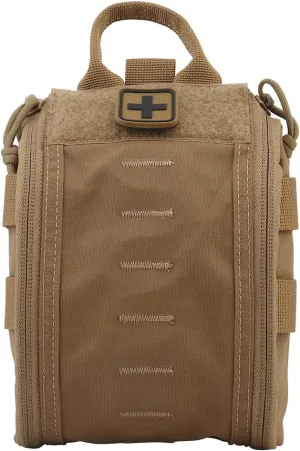 Tactical Rip-Away MOLLE First Aid Pouch Storage Pocket Bag Dump Pouch EMT IFAK Trauma Pouch