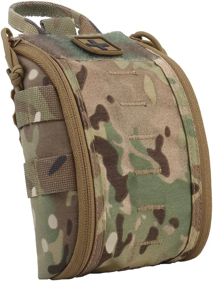 Tactical Rip-Away MOLLE First Aid Pouch Storage Pocket Bag Dump Pouch EMT IFAK Trauma Pouch