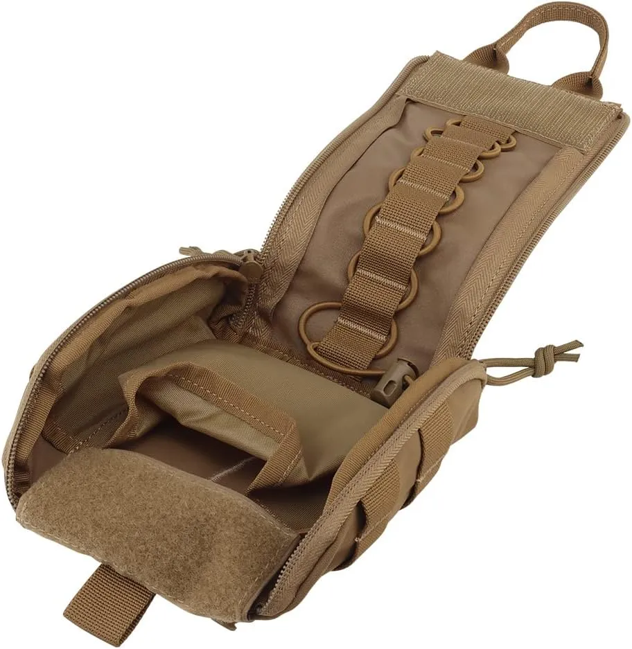 Tactical Rip-Away MOLLE First Aid Pouch Storage Pocket Bag Dump Pouch EMT IFAK Trauma Pouch
