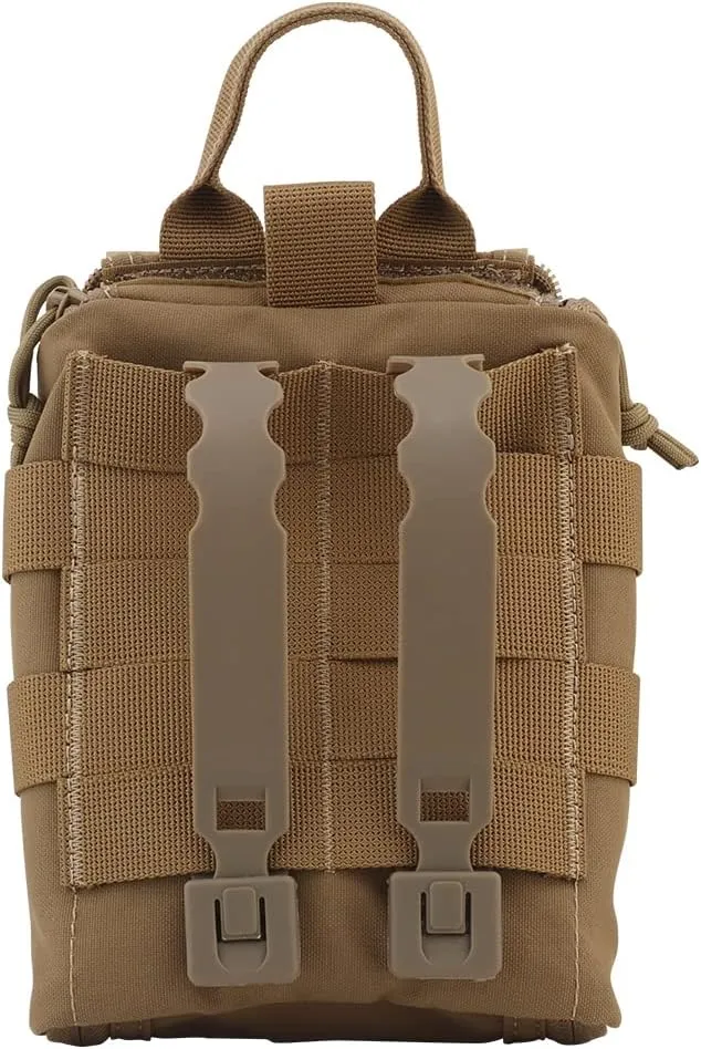 Tactical Rip-Away MOLLE First Aid Pouch Storage Pocket Bag Dump Pouch EMT IFAK Trauma Pouch