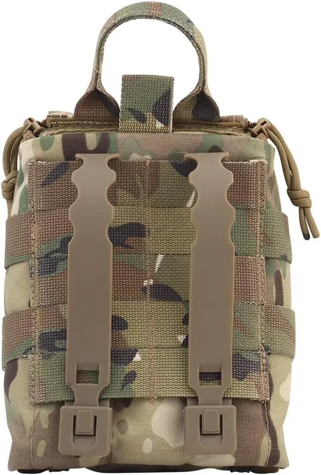 Tactical Rip-Away MOLLE First Aid Pouch Storage Pocket Bag Dump Pouch EMT IFAK Trauma Pouch