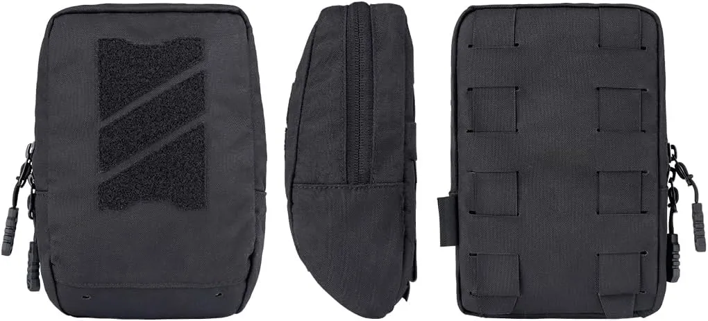 Tactical Utility Pouch Multi-Purpose MOLLE Pouch Tactical Small EDC Waist Pouch Multi-Tool Organizer for Tactical Backpack 500D Nylon