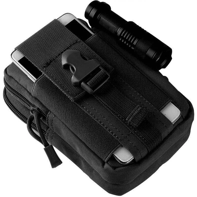 Tactical Waist Bag Molle Pack Pouch Military Wallet Multi Purpose Belt Utility