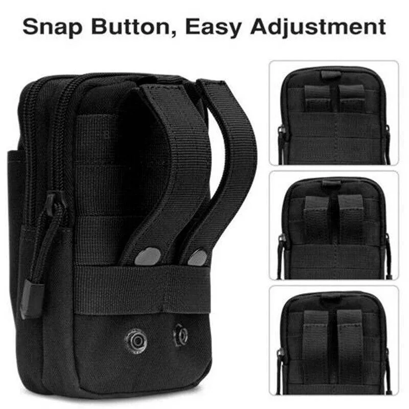 Tactical Waist Bag Molle Pack Pouch Military Wallet Multi Purpose Belt Utility