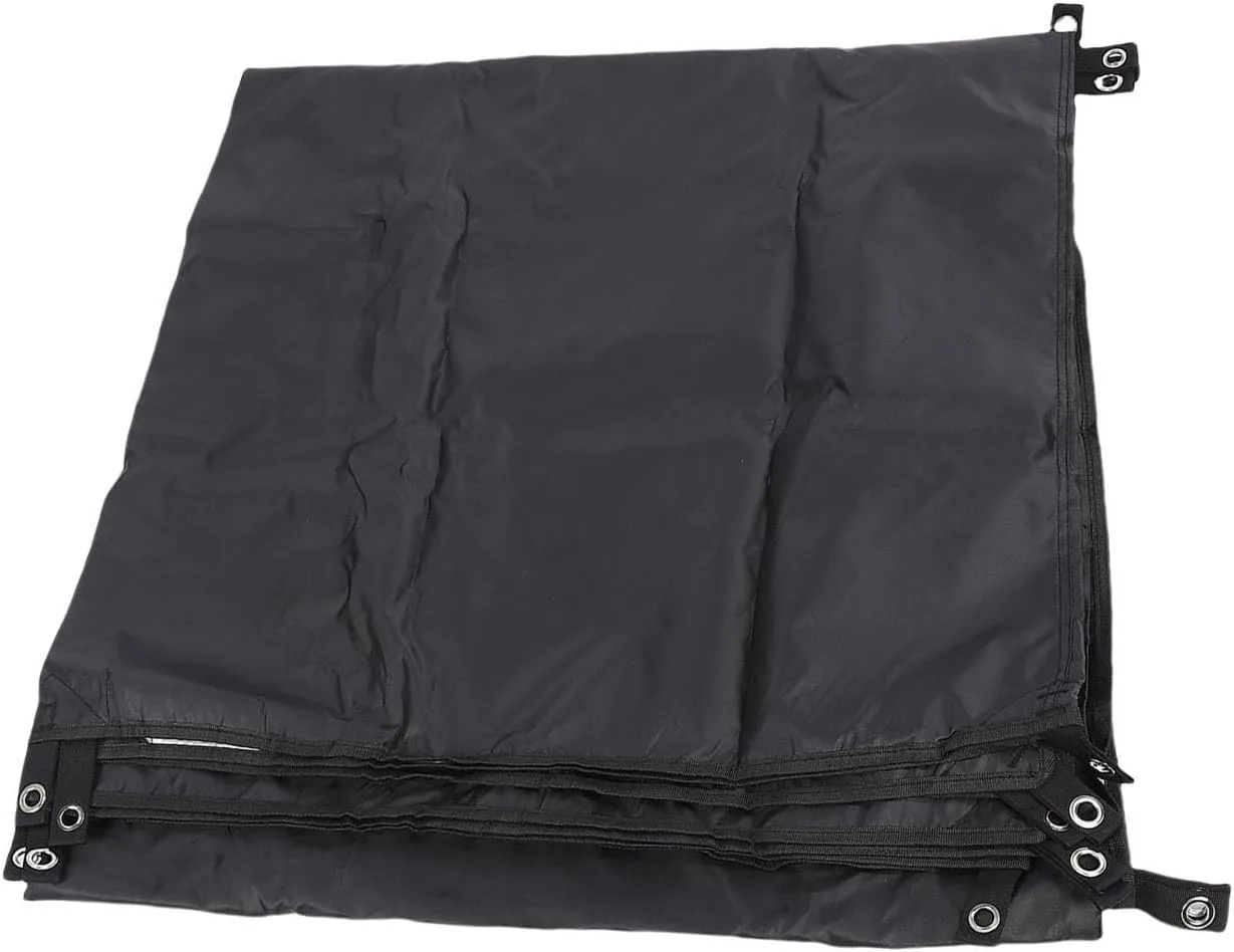 Talp, Rain Proof Curtain Curtain Portable Tent with Nails on The Ground Wind Proof Ropes for Open All (S)