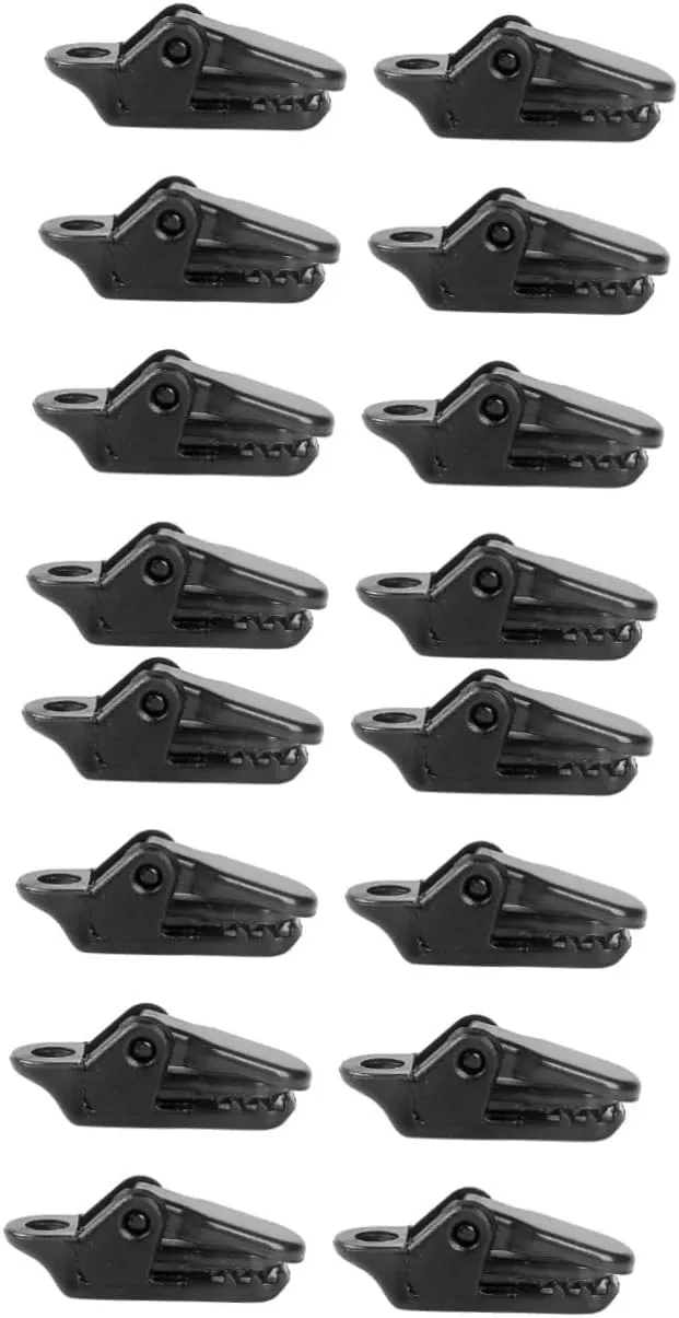 Tarp Clip Camping Heavy Duty Tent Pegs for Clips Tent Accessories Carabiner Tent Clip Tent Cord Clip