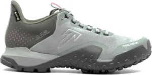Tecnica Women's Magma Gore-TEX - Women's Hiking Shoes - Low Top Hiking Shoes - Comfortable, Breathable, and Durable - Multi Color and Sizes, Shadow Piedra/Midway Bacca