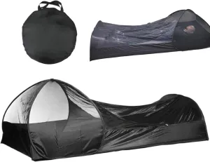 Tent for Camping Foldable Single Person up Tent Waterproof Moisture Proof Fine Mesh Portable Bug Net 82.7x41.3x27.6
