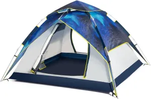 Tent-Multi-Person Camping Supplies Double Double-Layer Rain-Proof Camping