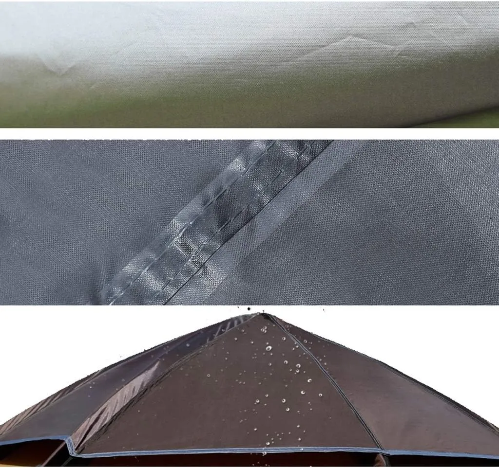 Tent Outdoor 3-4 People Automatic Anti-Storm rain 2 Double Thick Rainproof Camping Outdoor Camping Household Tent pop-up Large Cabin Beach Tent Quick Installation wate Hopeful