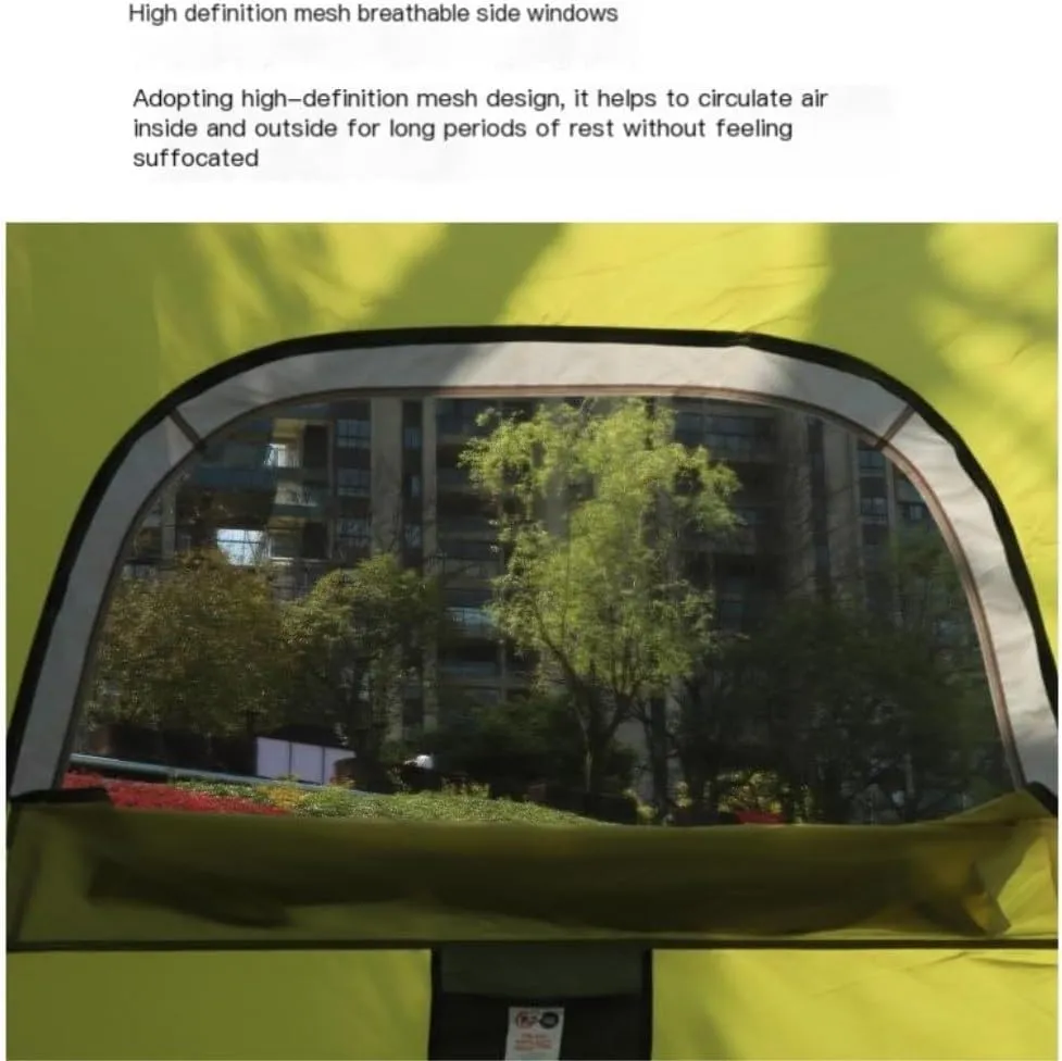 Tent Outdoor Four-Season Hand-Built Double-Layer Tent, Rainproof and Sunproof Camping Tent for Multiple People Outdoor Tent
