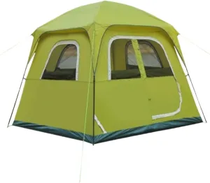 Tent Outdoor Four-Season Hand-Built Double-Layer Tent, Rainproof and Sunproof Camping Tent for Multiple People Outdoor Tent
