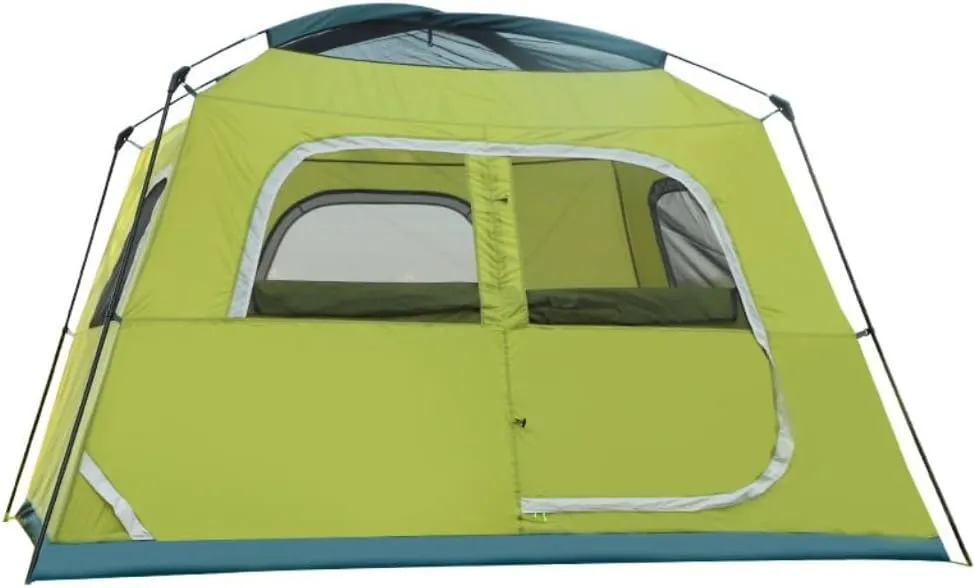 Tent Outdoor Four-Season Hand-Built Double-Layer Tent, Rainproof and Sunproof Camping Tent for Multiple People Outdoor Tent