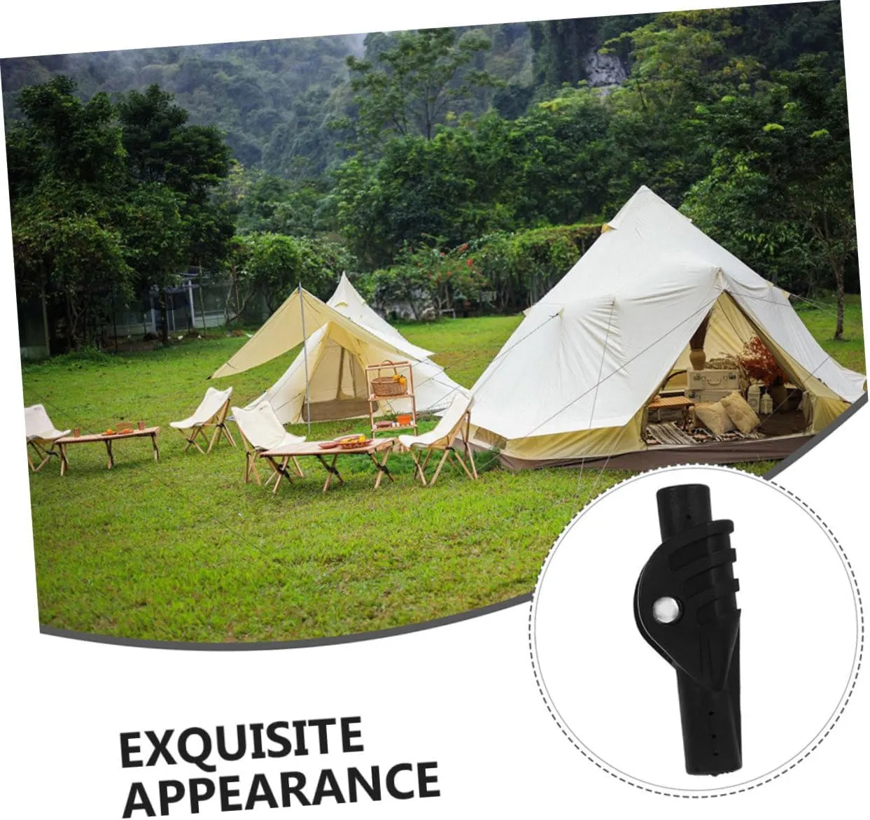 Tent Parts Portable Tent Connector Tent Accessories Tent Building Connectors Tent Support Connector Tent
