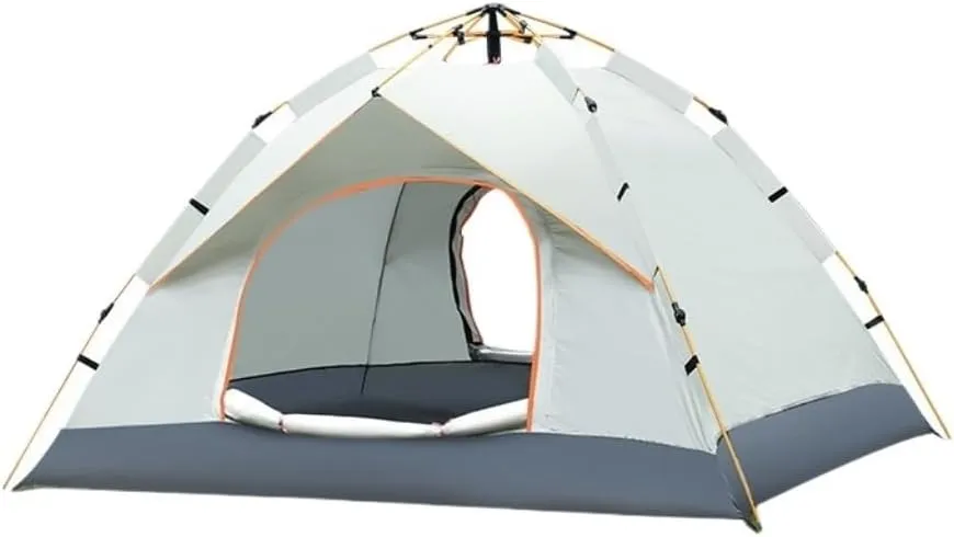 Tent Tent Outdoor Camping Automatic Tent Quick-Open Camping Fake Double-Layer Folding Camp Tent Camping Equipment Outdoor Tent