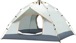 Tent Tent Outdoor Camping Automatic Tent Quick-Open Camping Fake Double-Layer Folding Camp Tent Camping Equipment Outdoor Tent