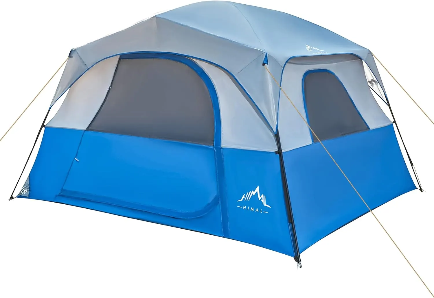 Tents 6 Person for Camping,Easy Setup Waterproof Windproof Camping Tent,Double Layer -10'X9'X79in(H)