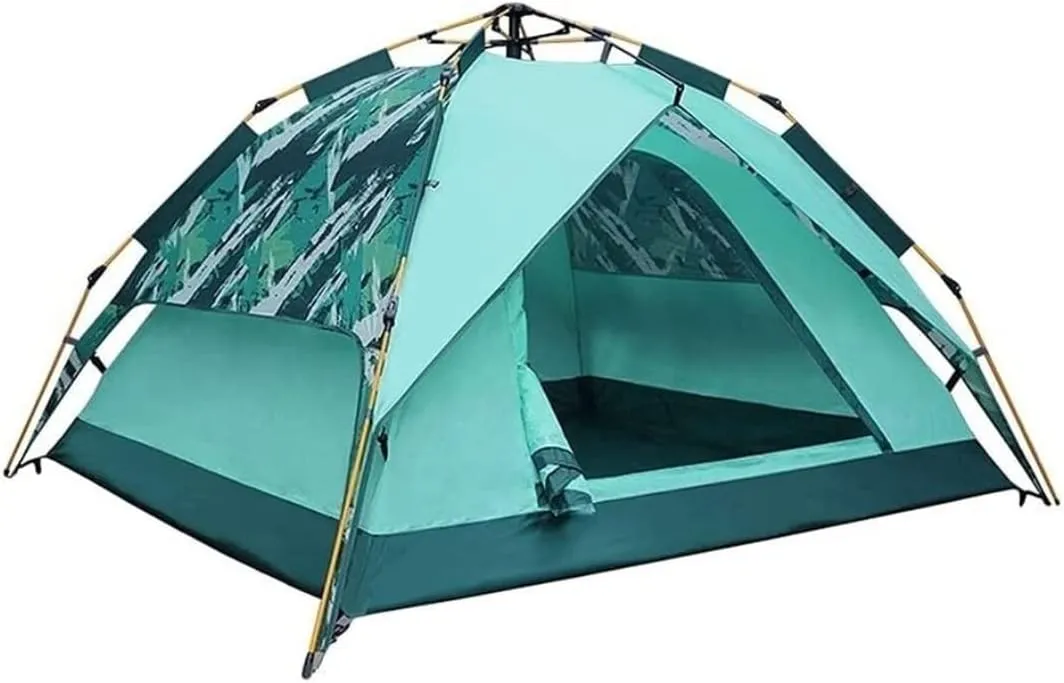 Tents for Camping Beach Tents Windproof Rainproof Picnic Tent 3-4 People Large Space Camping Tent Jungle Beach Double Layer Outdoor Tent Family Tents for Camping Hiking Traveling