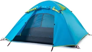 Tents for Camping Tent Ultralight Easy Set Up and Carry Family Tent UPF50, Rainproof PU2000 Tent for Camping Beach Tent (Color : Blue, Size : 210x210x130cm)