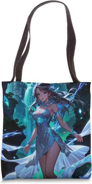 The Crystal maiden of Frozen lakes Tote Bag