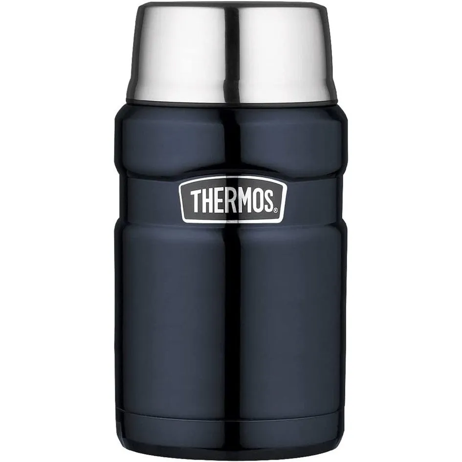 THERMOS STAINLESS KING VACUUM INSULATED FOOD JAR