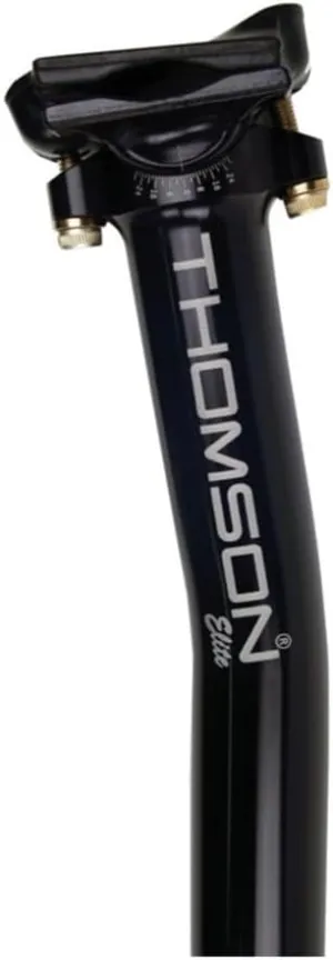 Thomson Elite Bicycle Seatpost (Setback, 31.6X367mm, Black)