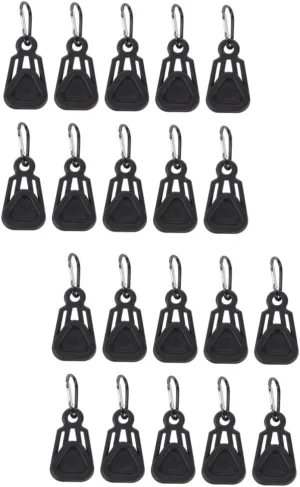 Totority Tent Clip Camp Hooks Pop up Tent Tents Tarp Clips Portable Tarp Clamp Awning Jaw for Tent Fasteners Clip