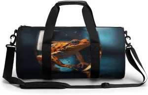 Travel Duffel Bag for Men And Women,Floating in Glass Waterproof Sports Fitness Bag Portable Travel Duffel Bag