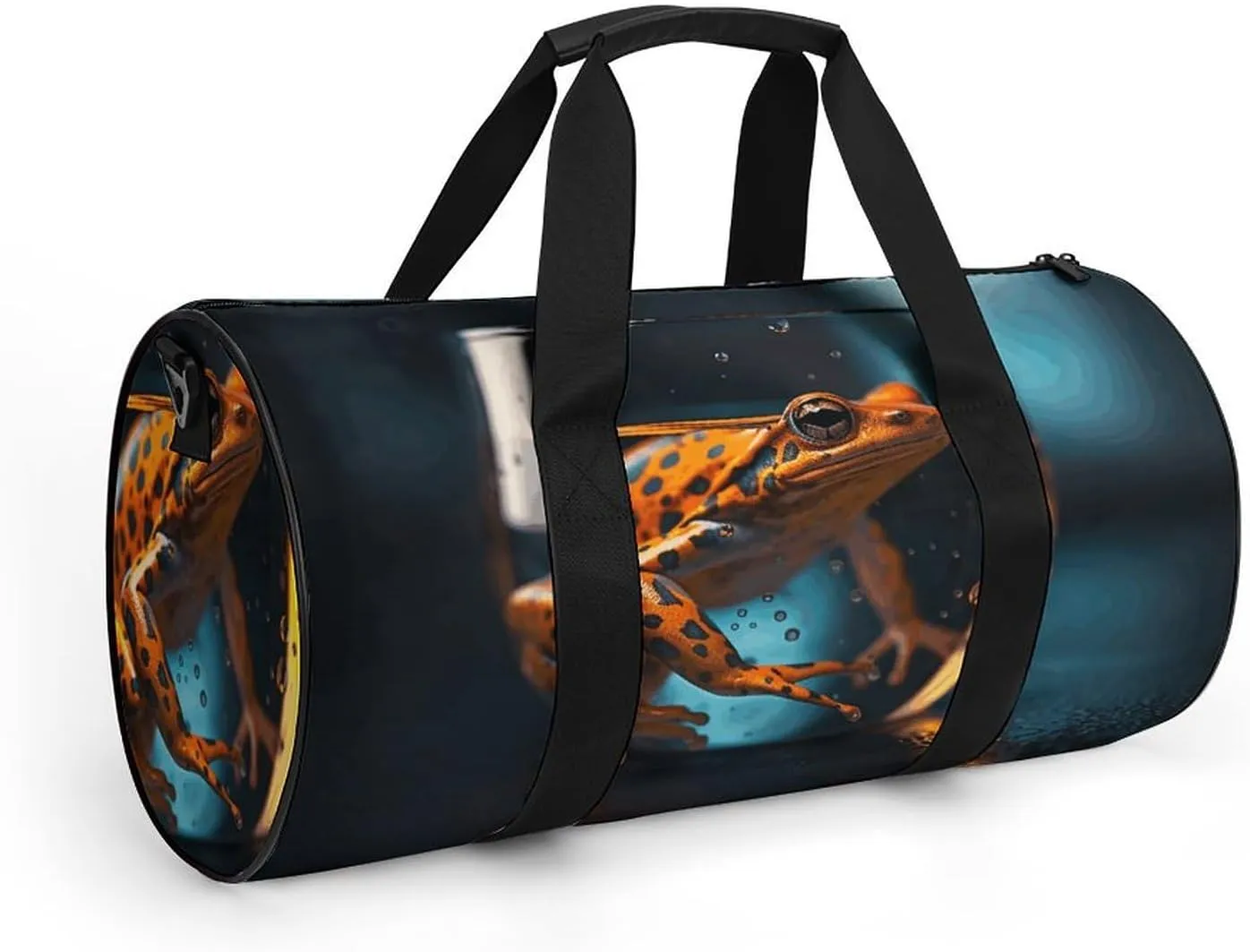 Travel Duffel Bag for Men And Women,Floating in Glass Waterproof Sports Fitness Bag Portable Travel Duffel Bag