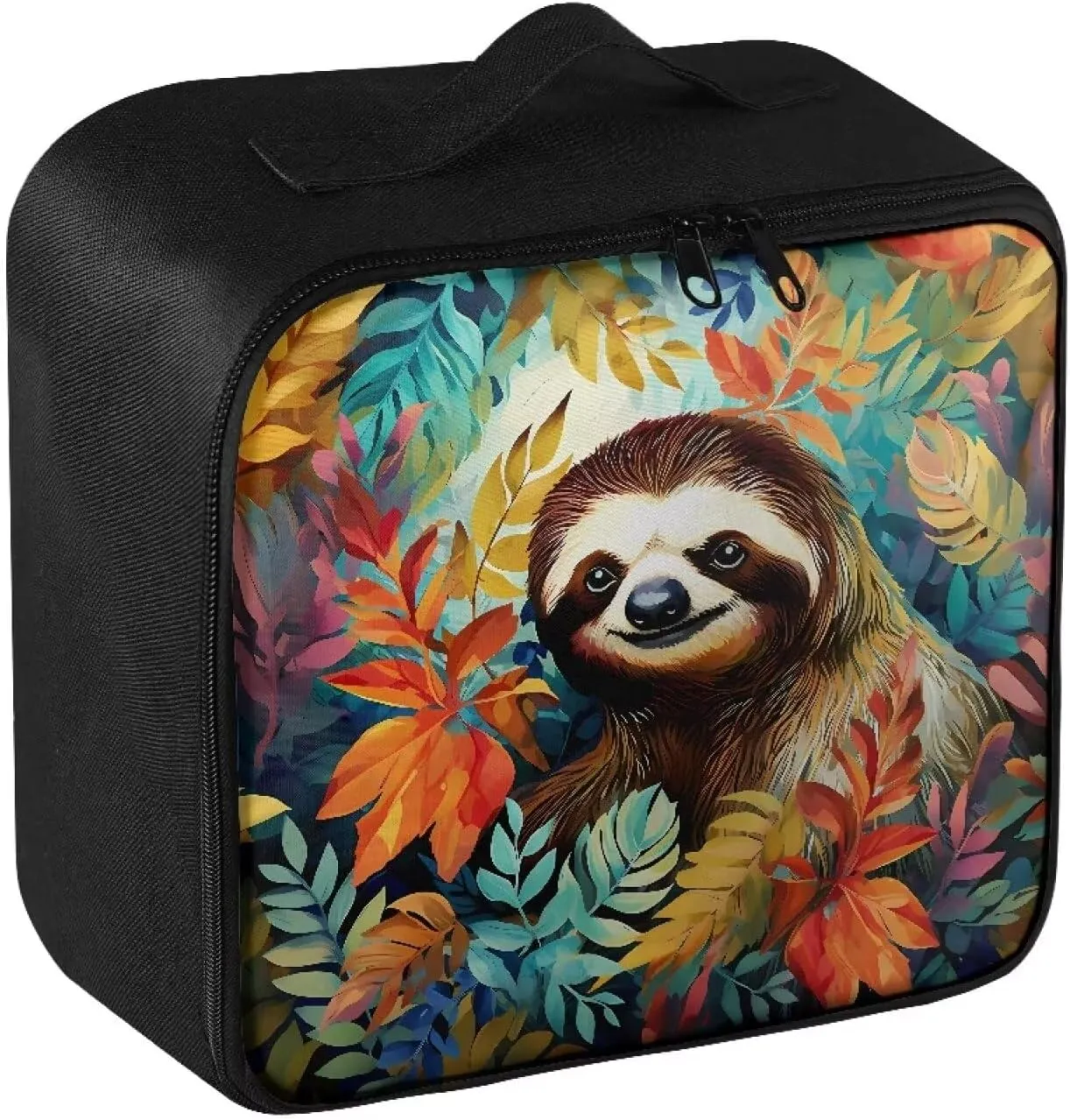 Travel First Aid Kit Cute Sloth Pattern Medicine Box Organizer Storage Empty First Aid Bag Tactical Emergency Medical Kit