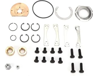 Turbocharger Repair Kit, Turbo Repair Tool Set, Aluminum Stainless Steel Rebuild Kit for Cummins Holset HX80/ 82/85/ HC5A, for Scania