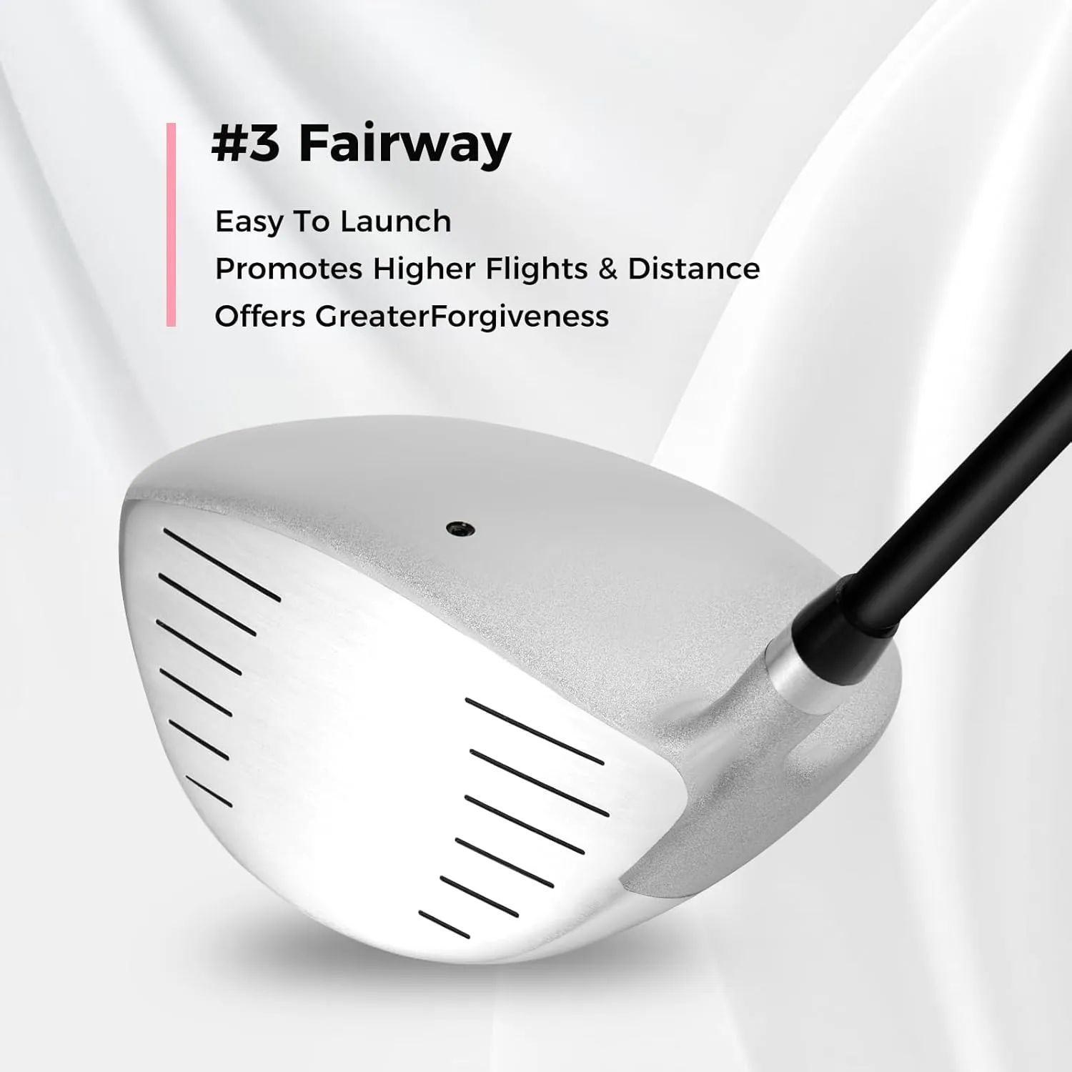 ULTIMATE Women's Complete Golf Club Set, 9/10/11pcs Right Handed Ladies Golf Clubs Set w/ 460cc Alloy Driver, #3 Fairway Wood, #4 Hybrid, #6/#7/#8/#9/#P Irons & Putter
