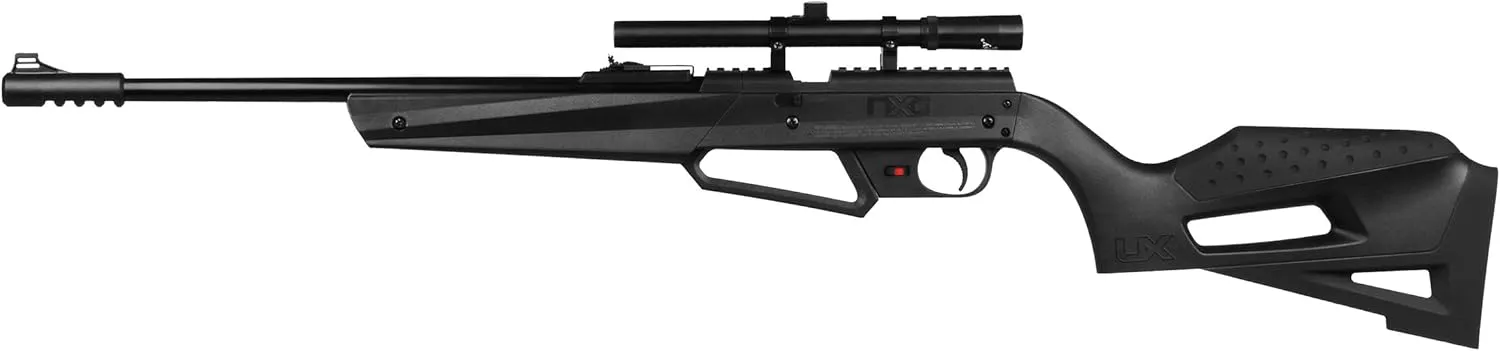Umarex NXG APX Multi-Pump Pneumatic Youth .177 Caliber Pellet or BB Gun Air Rifle - Includes 4x15mm Scope