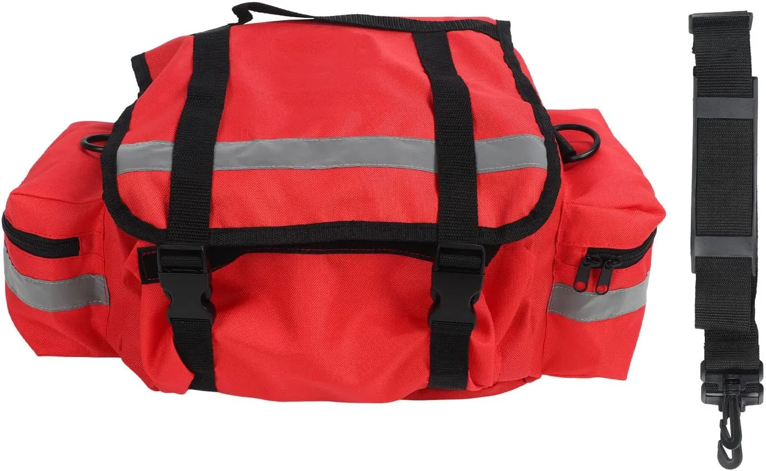 Upgrade Comprehensive Premium First Aid Kit,Large Capacity Emergency Bag Fire Gear Bag with Shoulder Strap, Large Emergencies Medical Kits for Home, Truck, Camping
