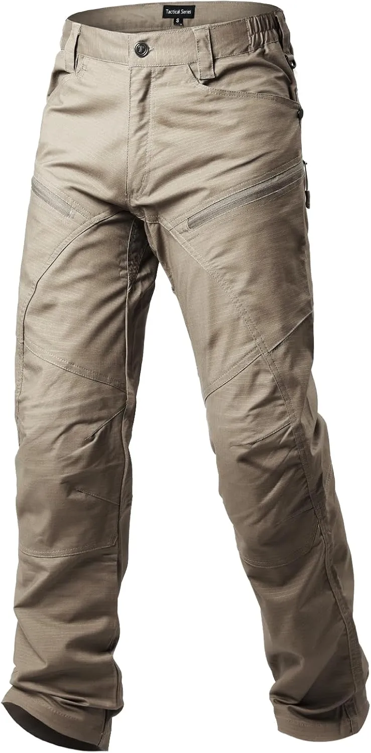 Urban Pro Men's Tactical Cargo Pant Waterproof Ripstop Durable Multi-Pocket Lightweight Work Hiking Outdoor