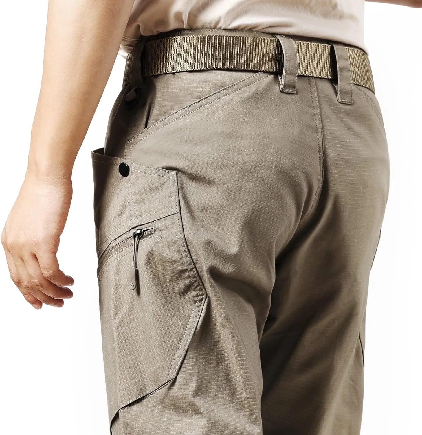 Urban Pro Men's Tactical Cargo Pant Waterproof Ripstop Durable Multi-Pocket Lightweight Work Hiking Outdoor