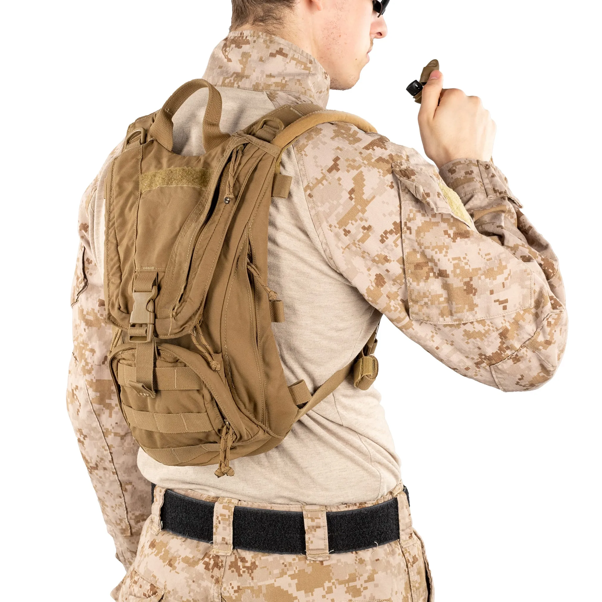USMC Coyote Brown FILBE 3L Hydration Carrier