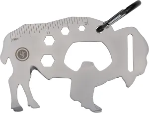 ust Tool-a-Long Carabiner Clip Multi-Tool Bundle Featuring a Themed Collection of Compact Stainless Steel Tools! (Home on the Range)