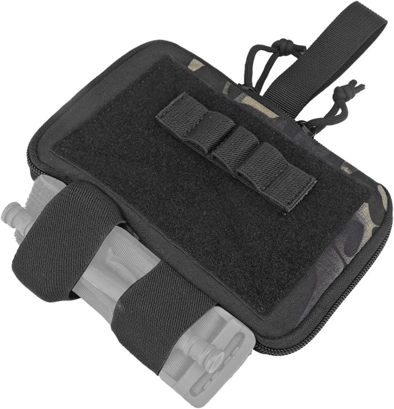 Utility Tactical Medical Pouch Trauma Kit Organizer Tourniquet Holder IFAK Pouch, Emergency EMT Med Kit Tactical First Aid Pouch with Elastic Holder Hook and Loop