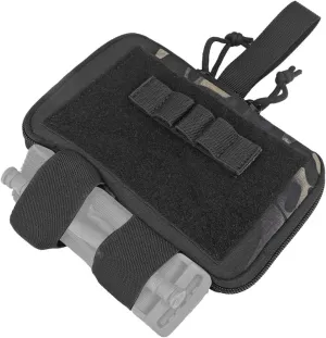 Utility Tactical Medical Pouch Trauma Kit Organizer Tourniquet Holder IFAK Pouch, Emergency EMT Med Kit Tactical First Aid Pouch with Elastic Holder Hook and Loop