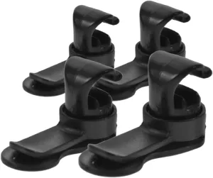 VANZACK 4pcs Magnetic Hydration Bag Straw Clip Tube Fixing Clamps for Cycling Auto-Locking Water Pipe Buckle