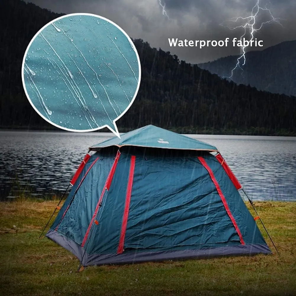 VejiA Camping Tent Rainproof Multifunction Automatic Outdoor Thick Family Tents 3-4 Person