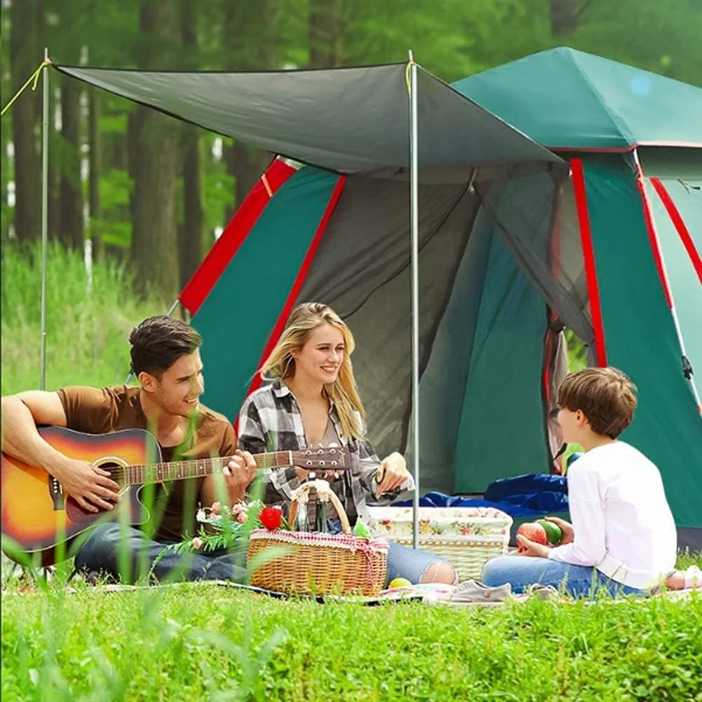 VejiA Camping Tent Rainproof Multifunction Automatic Outdoor Thick Family Tents 3-4 Person