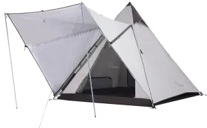 Vidalido 2-4 Person Tent Tall Teepee Tent for Adults Pop up Camping Tents with 2 Doors 6 Windows Double Layer Waterproof Family Tent Portable Instant Tipi Tent for Outdoor Camping Hiking Backpacking