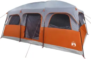 vidaXL Family Tent for 10 People Dome Tent Camping Tent Waterproof