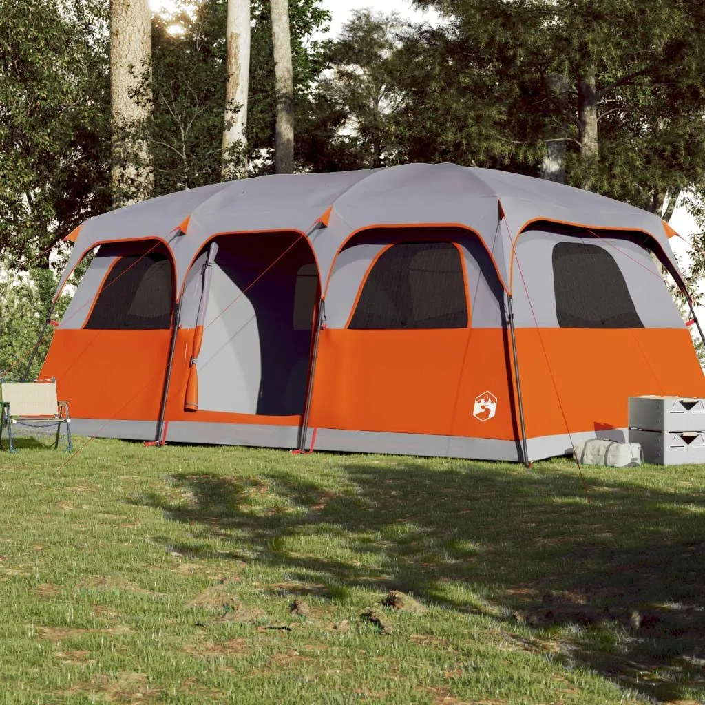 vidaXL Family Tent for 10 People Dome Tent Camping Tent Waterproof