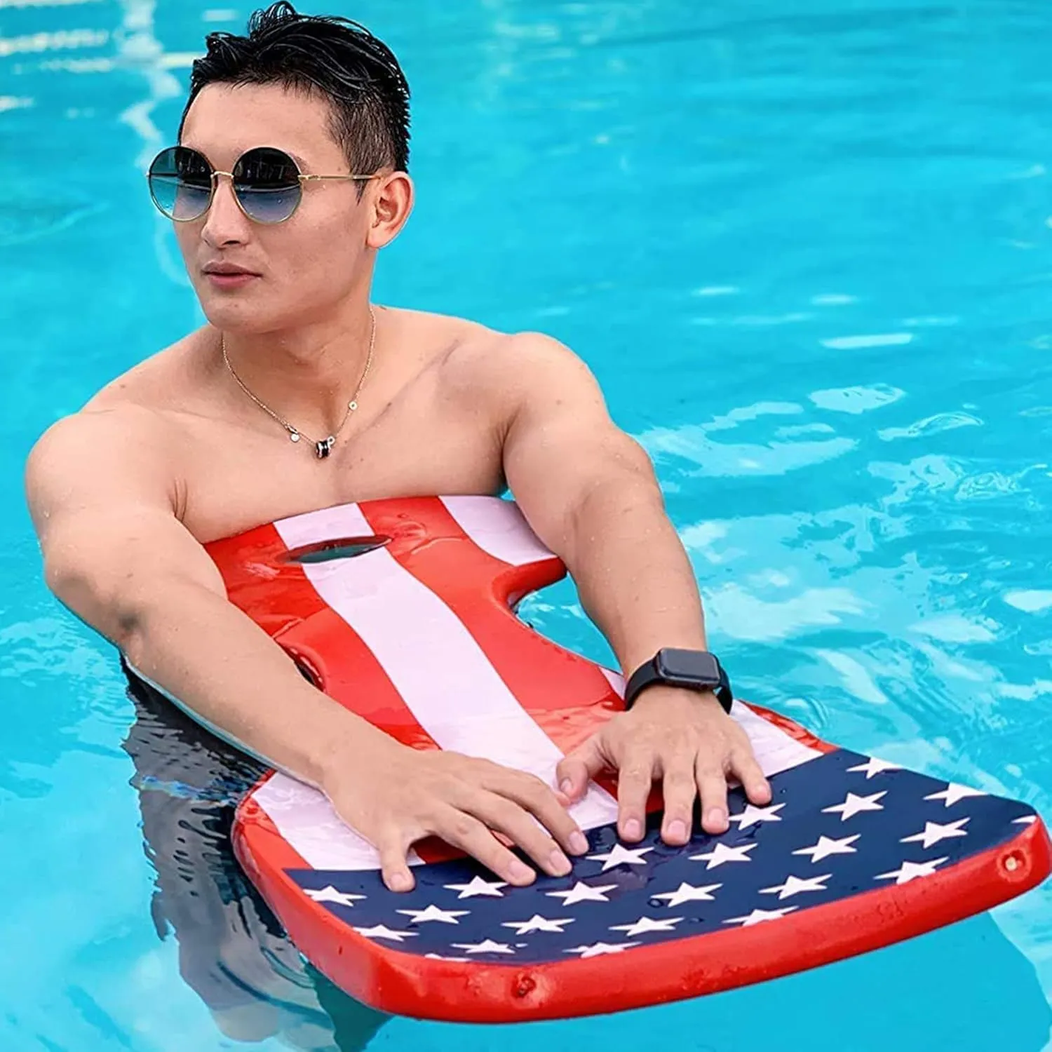 VOS Phoenix Graphic Printed Saddle Effusion Water Floats - |UV Resistant & Ultra Buoyant, Comfortable Floating Seats