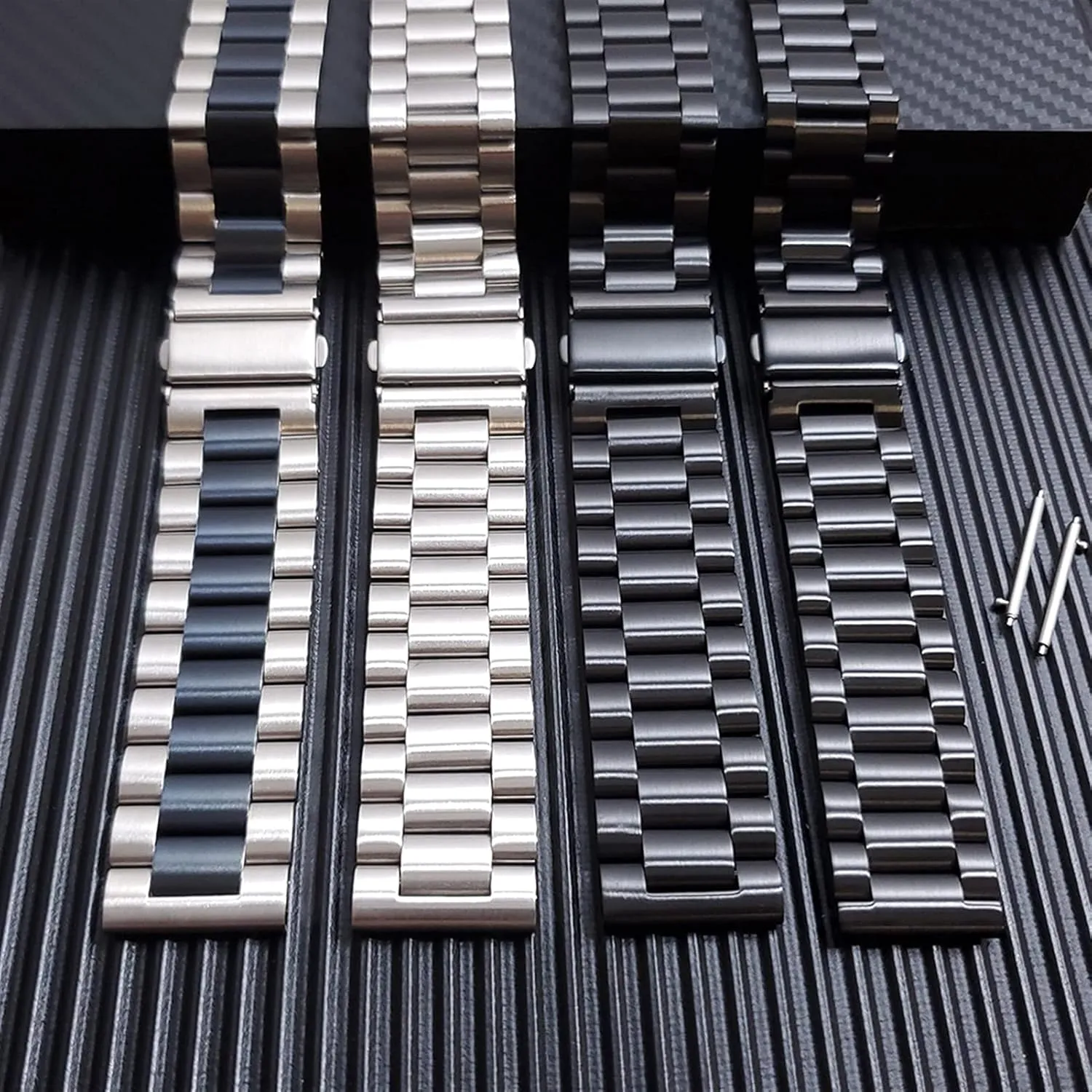 Watch Strap Metal Stainless Steel Bracelet 20mm Quick Release Accessories