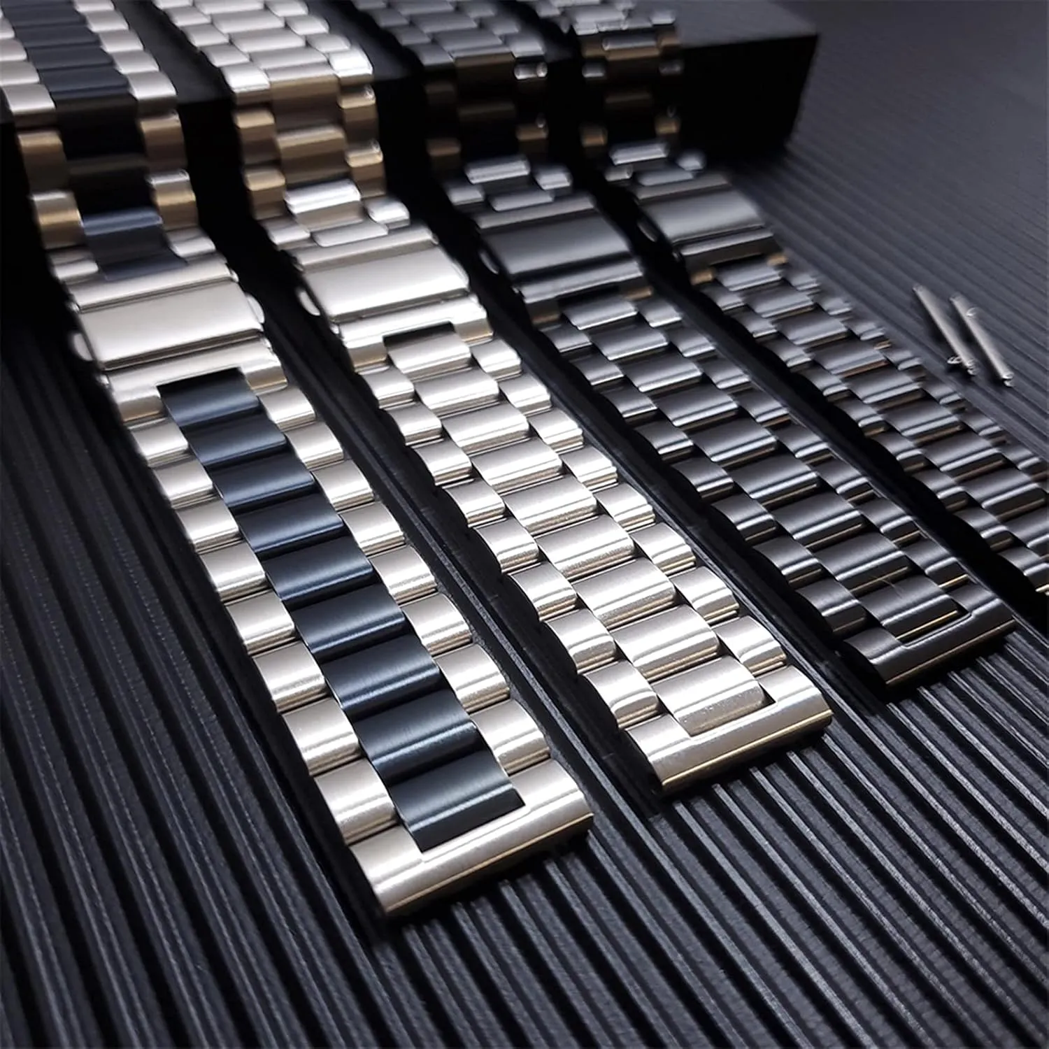 Watch Strap Metal Stainless Steel Bracelet 20mm Quick Release Accessories