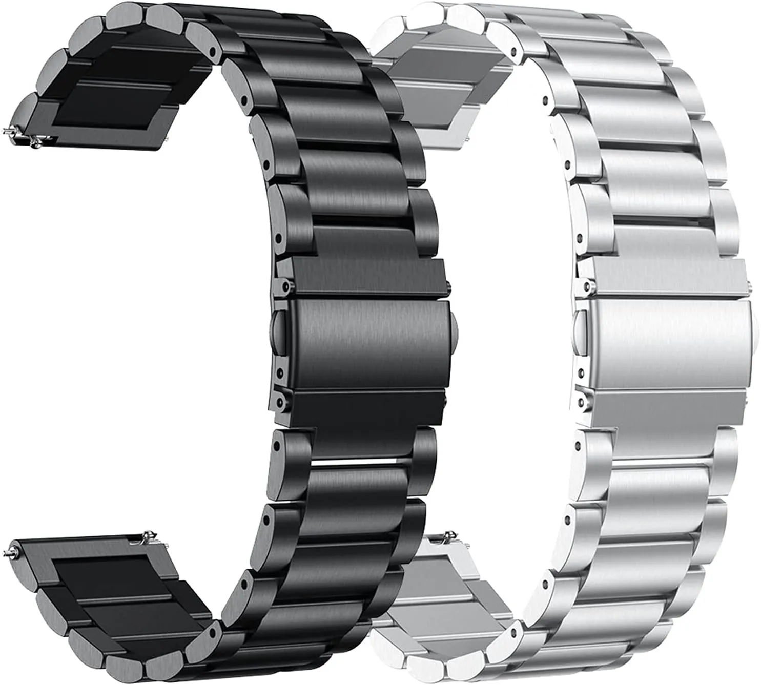 Watch Strap Metal Stainless Steel Bracelet 20mm Quick Release Accessories